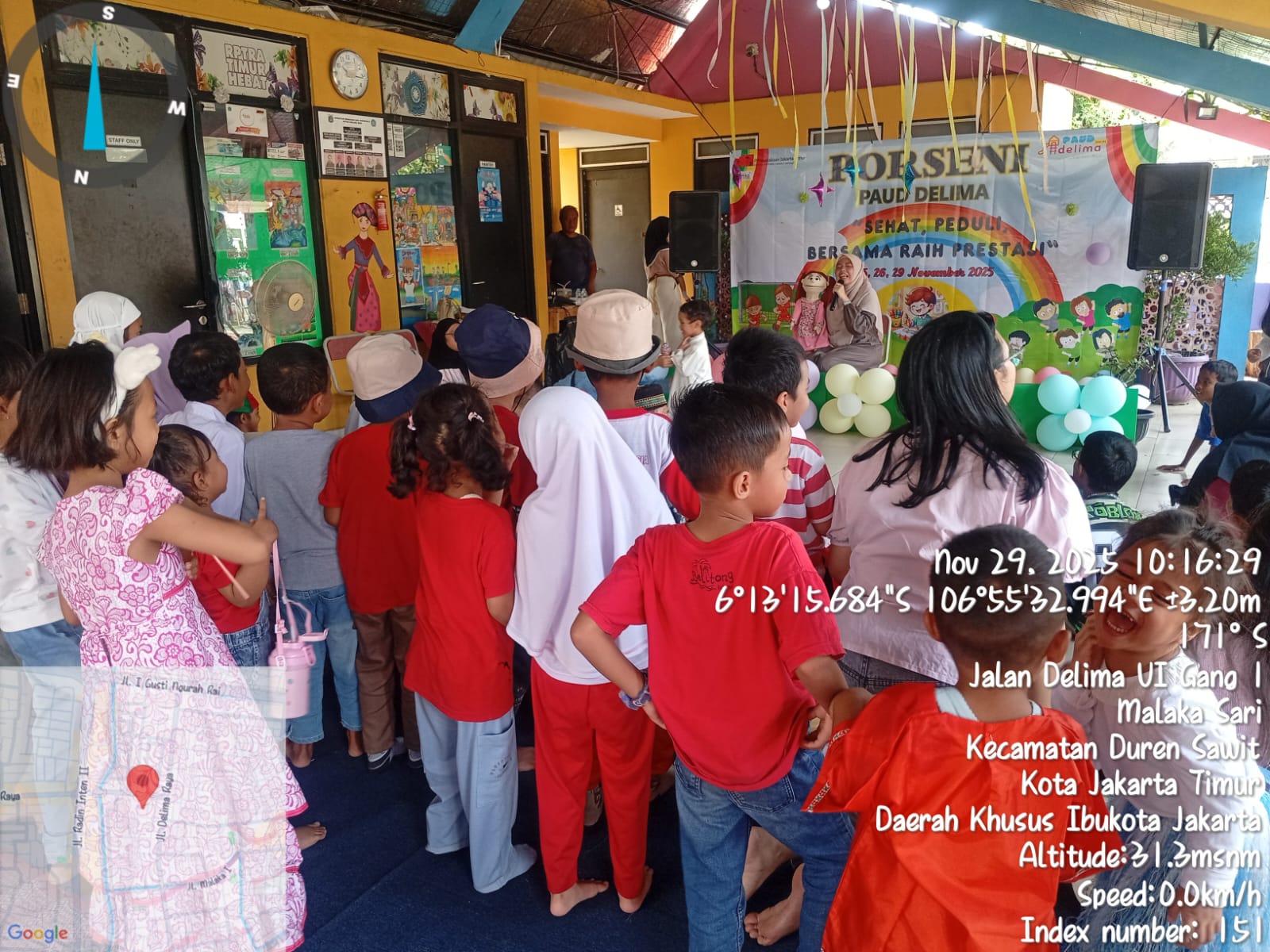 Wisata LiterAsyik Ke BKB PAUD DELIMA RW 05 MALAKA SARI